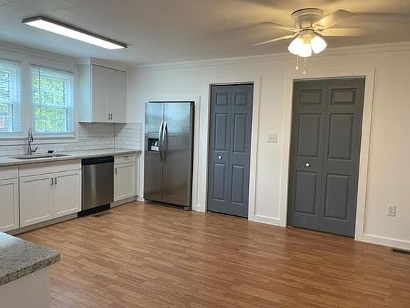 Easy access to pantry and laundry area too.