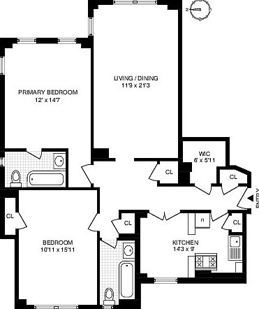 2nd image of 155 E 93rd St APT 8G