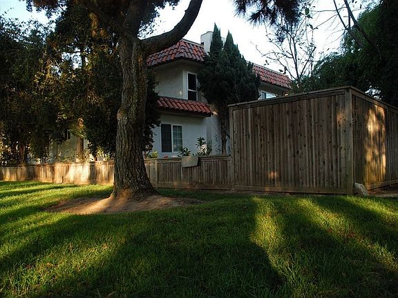 House viewed from park