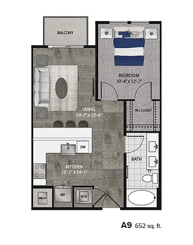 Floor plan A9 Essential Housing