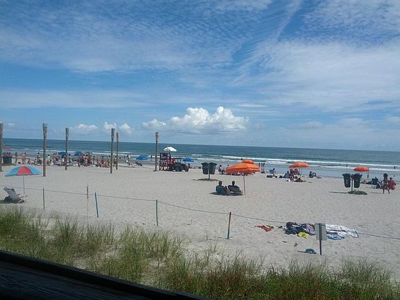 The beach