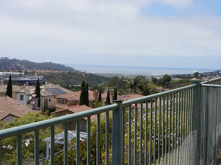 Panoramic ocean views from your backyard, balcony and Primary bedroom.