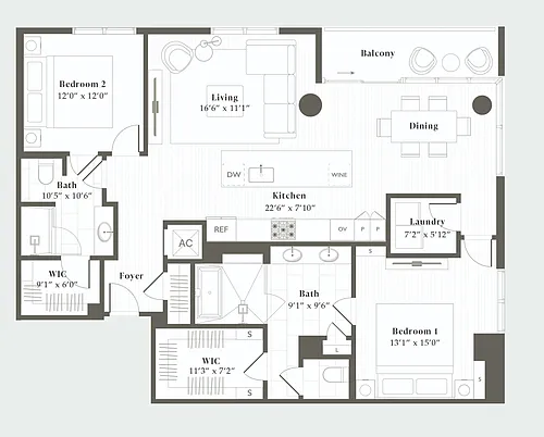 Floor plan B4