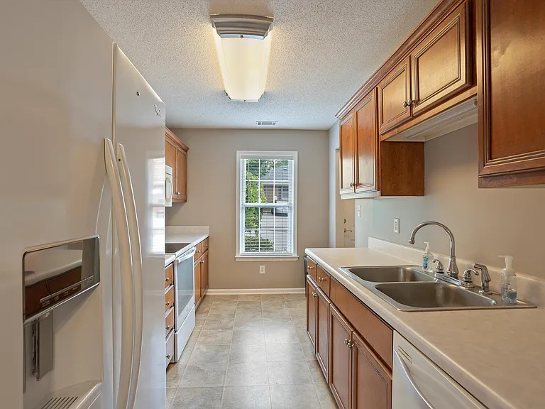 Kitchen looking from living room