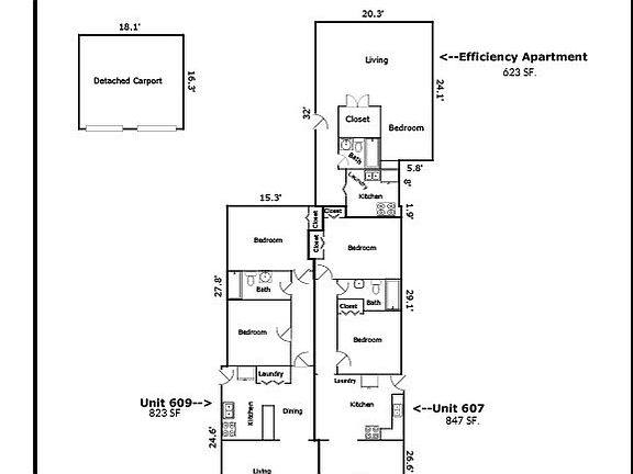 5th image of 607 Arrowhead Dr #Abc