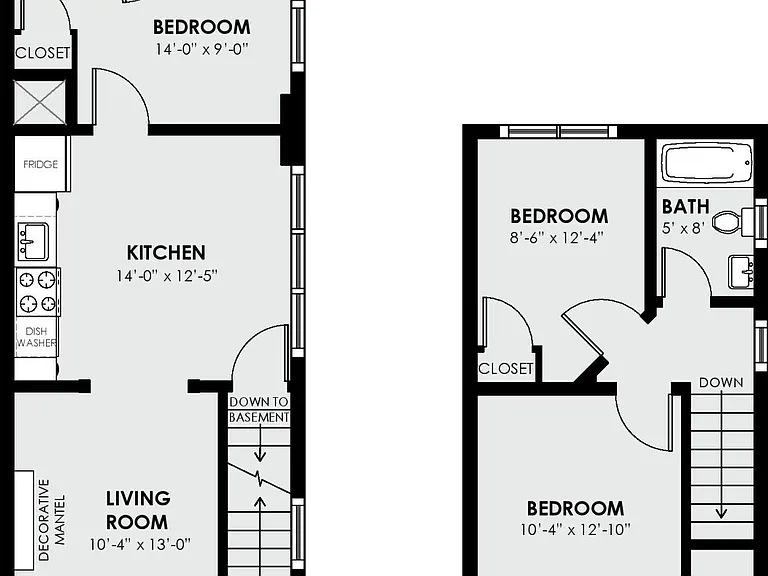 3 Fully Furnished Bedrooms