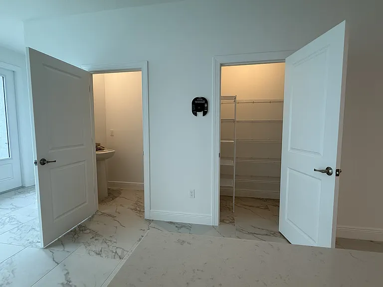 1/2 Bathroom and Pantry