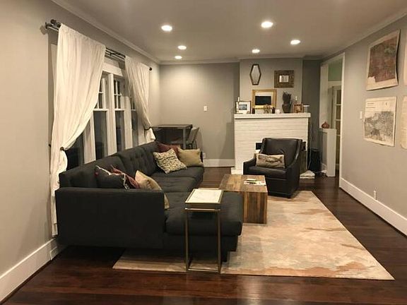 living room and dining nook (fireplace cannot be used)