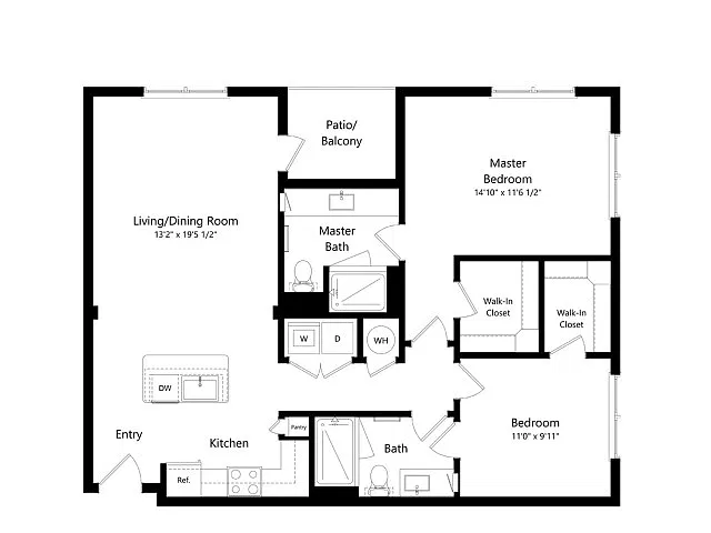 Floor plan B1A-Z