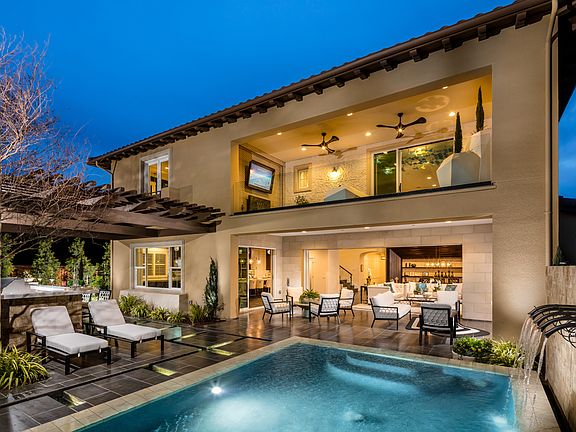 Outdoor Entertainment with Luxury Outdoor Living Space and Deck