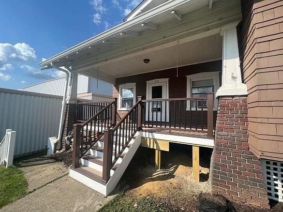 Front porch, new deck recently installed