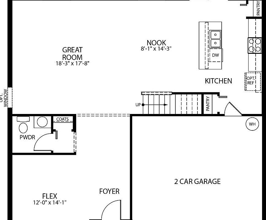Elevation E - 1st Floor