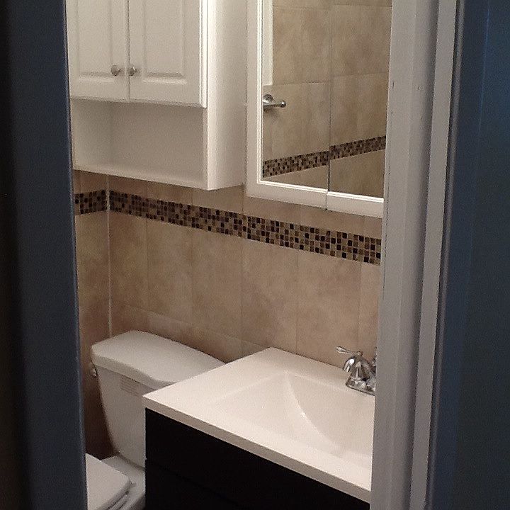 Fully renovated bathroom