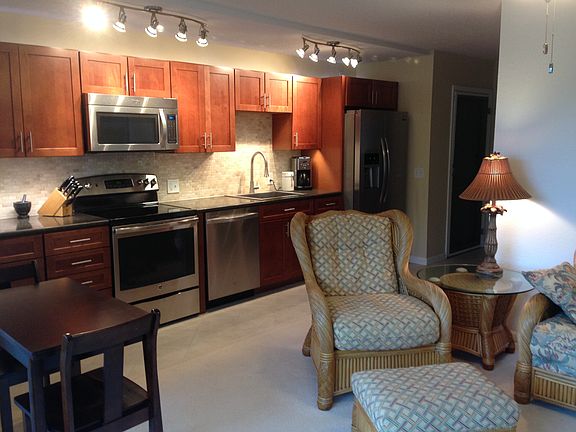Kitchen and living room