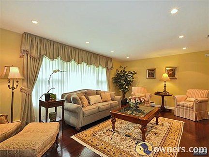 Large living room with picture window