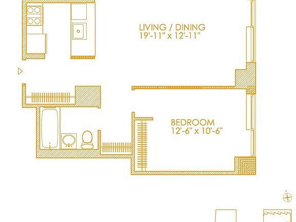2nd image of 505 W 37th St APT 2703