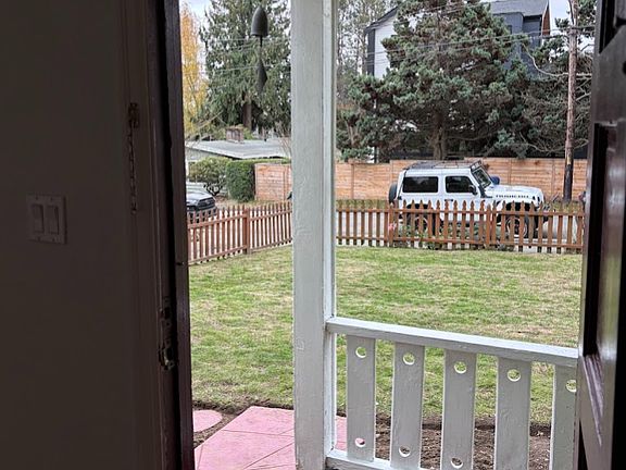 View from front door