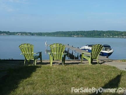 Backyard
						:
						Beautiful view of lake as you are comfortably seated on lower deck.