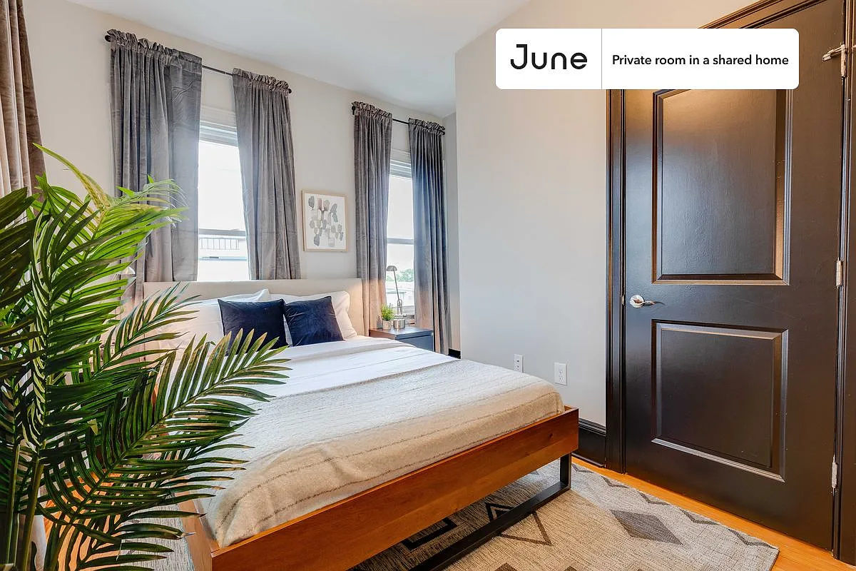 Queen bedroom in 4 bed/1.5 bath home in South Boston #194 3A — Photo 3
