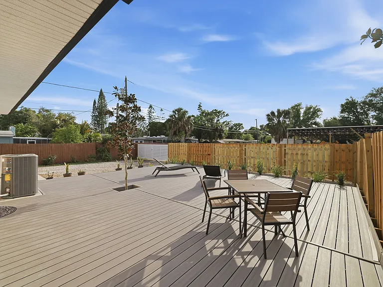 Patio deck