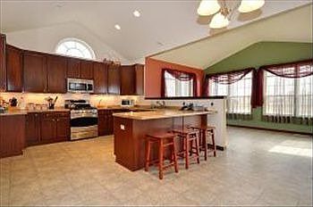Kitchen and Sun Room