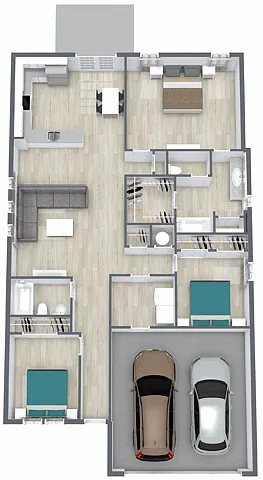 Floor plan Intrigue