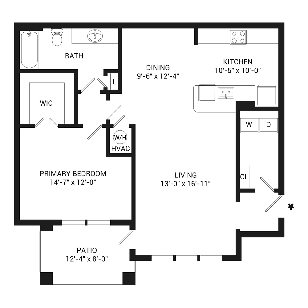 Floor plan Avenue