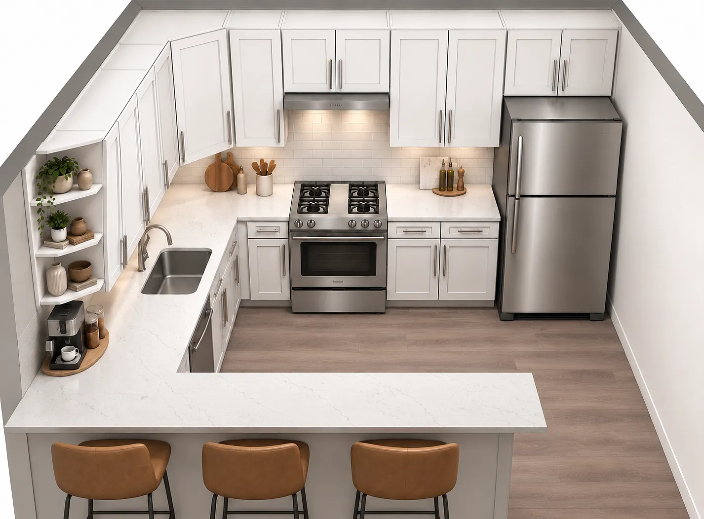 1 bed, 900 sqft, $2,100 — Photo 2