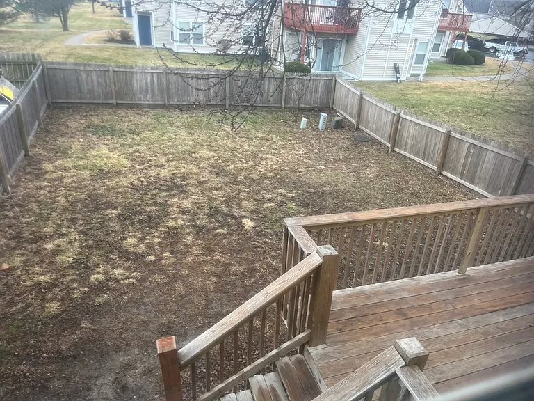 Large Fenced in yard!
