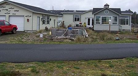 3 bedroom, 2 bath home with 2 car detached garage