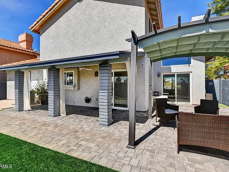 Back patio
