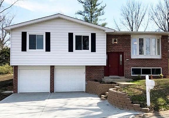 New driveway and landscaping