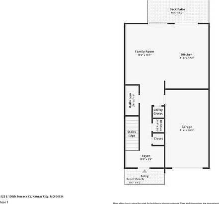 2nd image of 8123 E 100th Terrace Ct