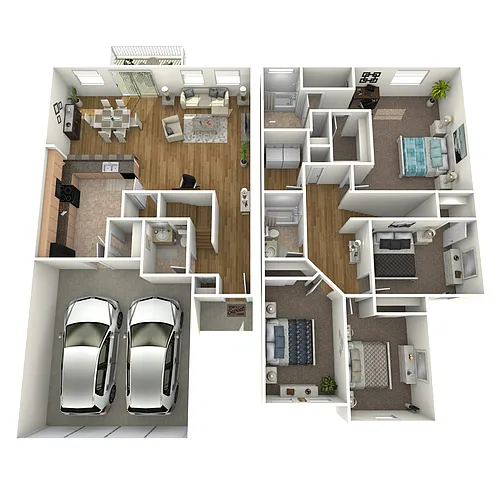 Floor plan Signature Townhome C