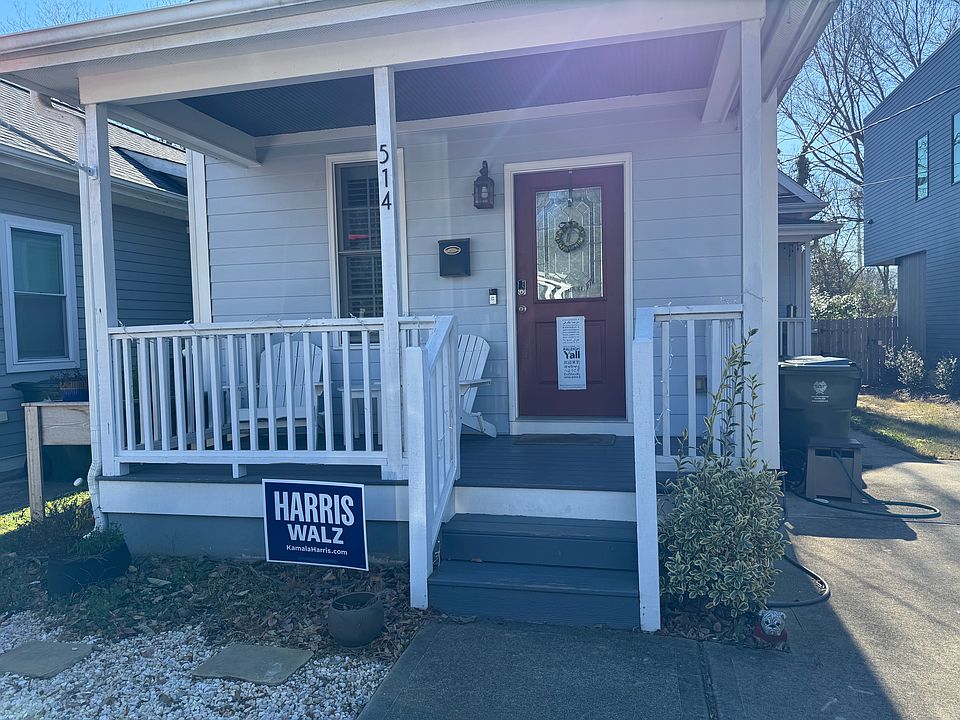 Front of house with a porch