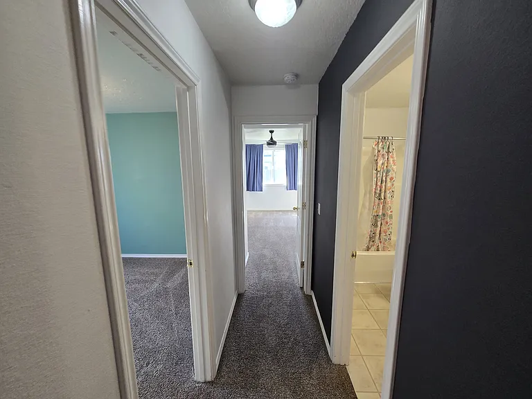 Hallway to master