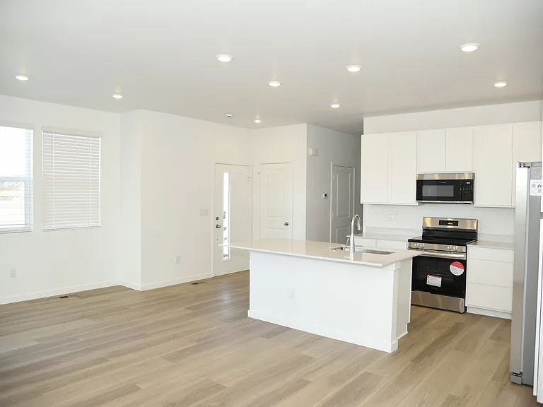 Hall Dining Kitchen view