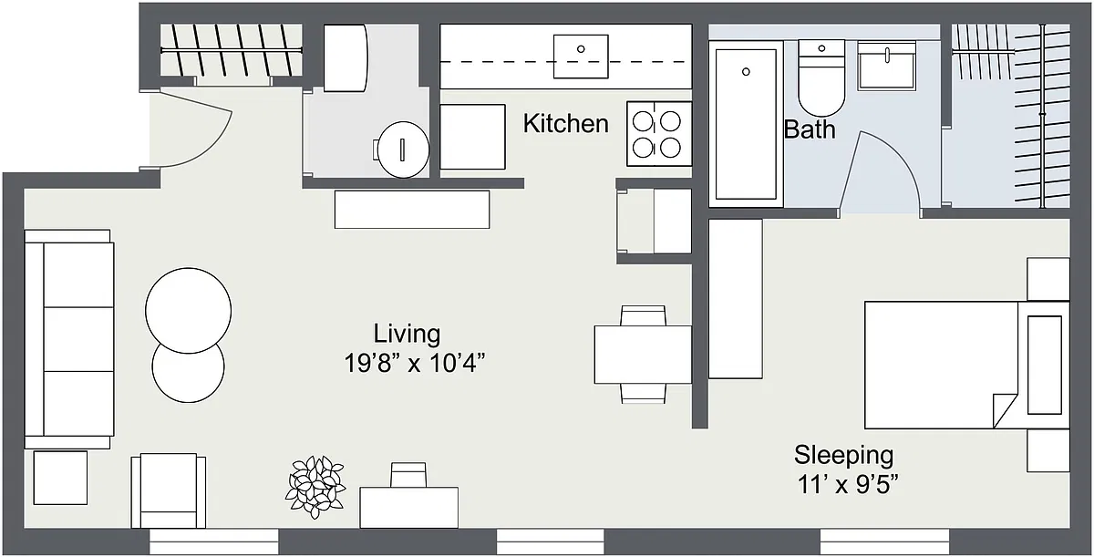 Floor plan JR