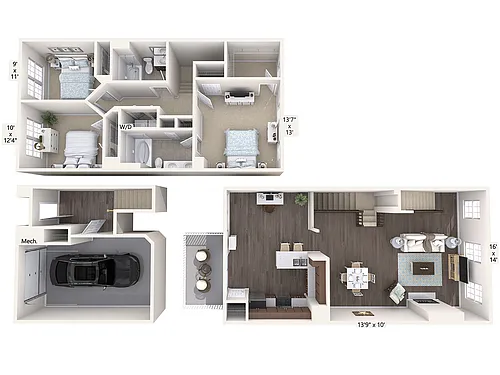 Floor plan C3TG-S