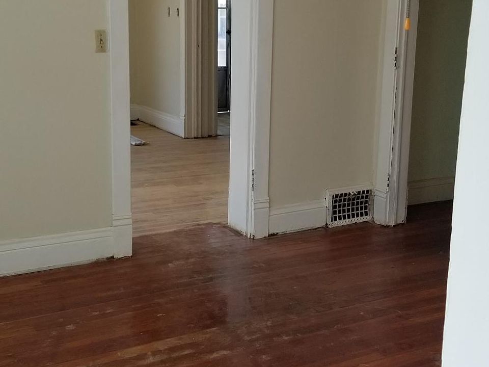 Large bedroom refinished wood floors, large closet area, new blinds