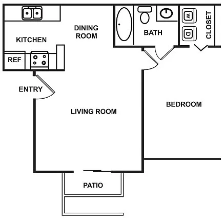 Floor plan The Asbury