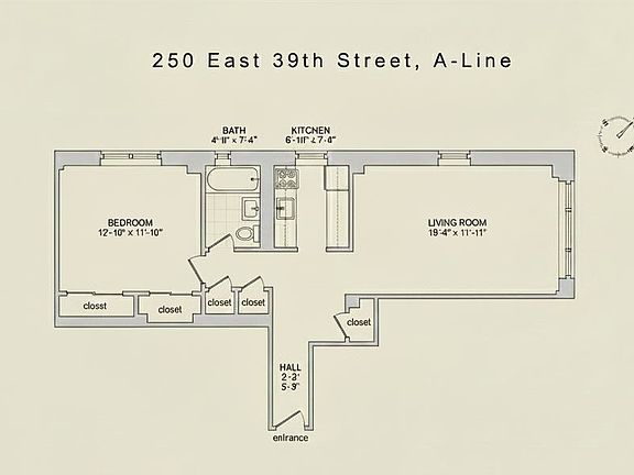 2nd image of 250 E 39th St APT 6A