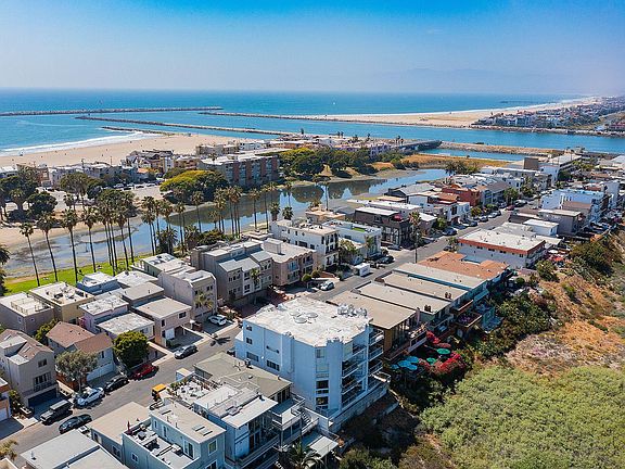 Just east of the lagoon and beach