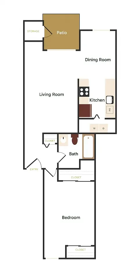 Floor plan Hadlock