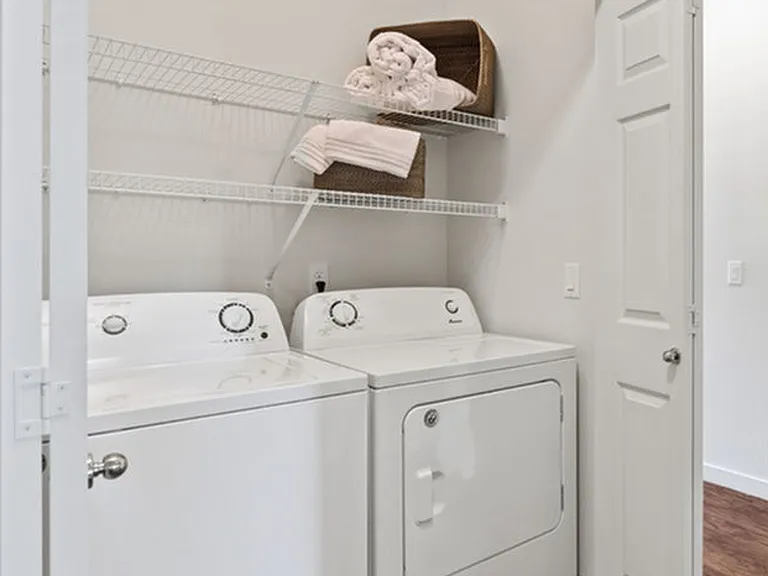 Washer and dryer