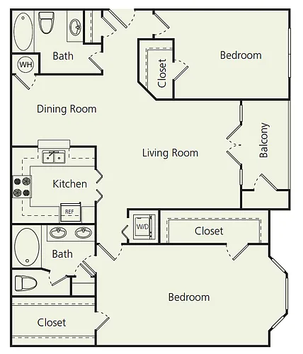 Floor plan B3