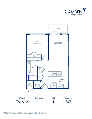 Floor plan A12