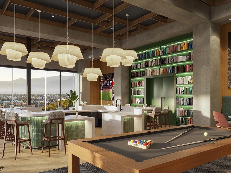 Take part in friendly competition in the clubroom with billiards.