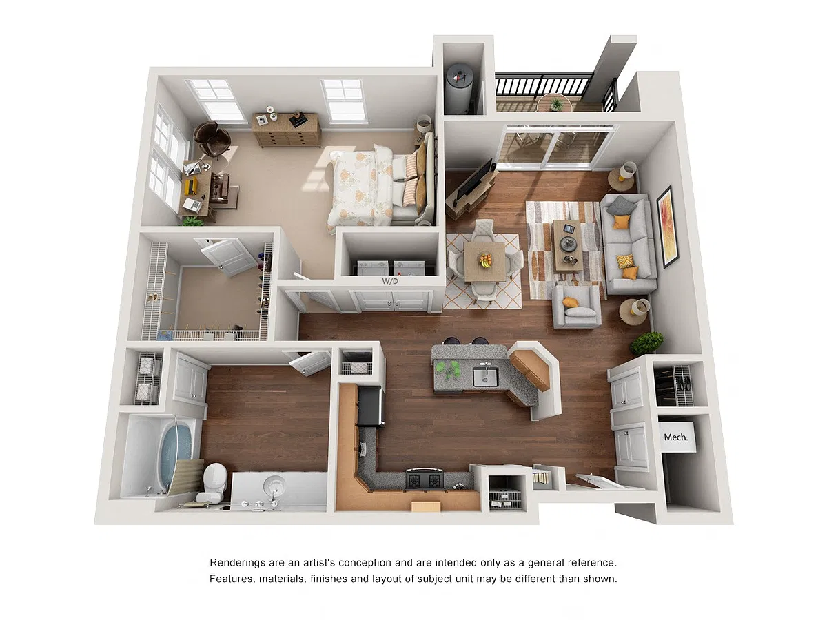 Floor plan The Raphael