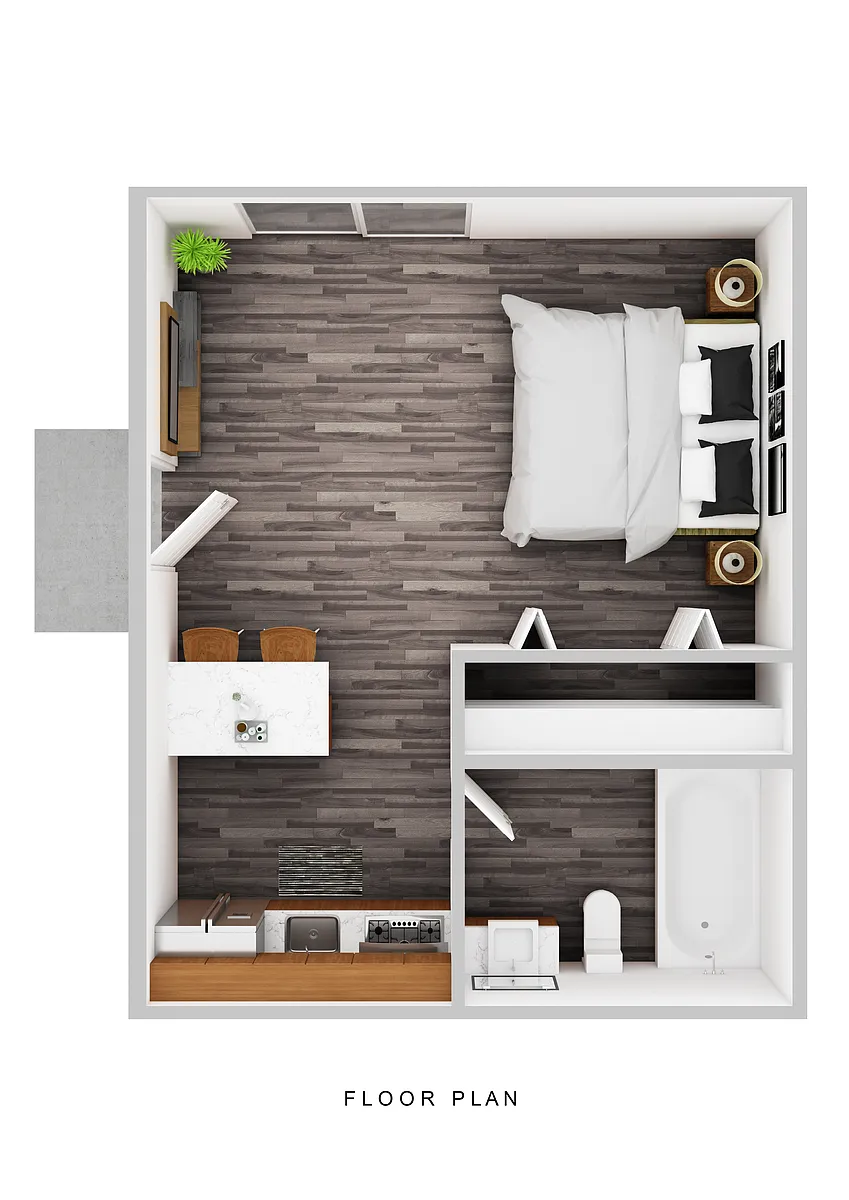 Floor plan Studio